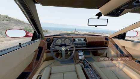 Ferrari Testarossa (Type F110) 1986 pour BeamNG Drive
