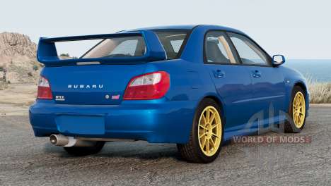 Subaru Impreza WRX STi Prodrive Style (GDB) 2001 für BeamNG Drive