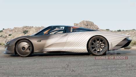 McLaren MSO Speedtail Albert 2021 pour BeamNG Drive