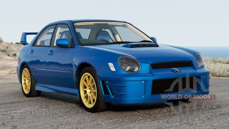 Subaru Impreza WRX STi Prodrive Style (GDB) 2001 für BeamNG Drive