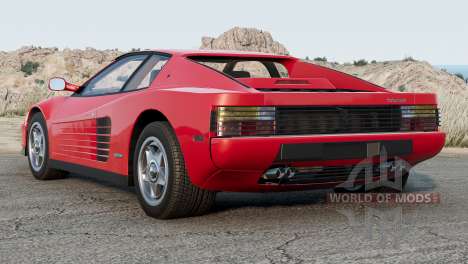 Ferrari Testarossa (Type F110) 1986 pour BeamNG Drive