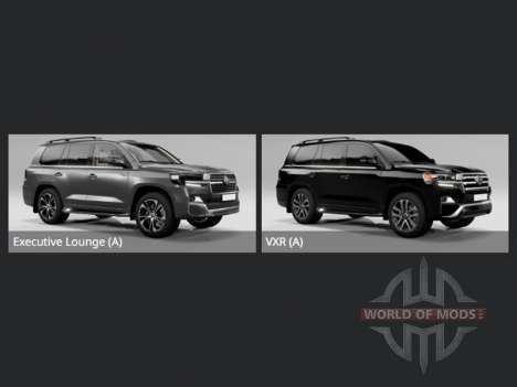 Toyota Land Cruiser Executive Lounge (200) 2021 pour BeamNG Drive