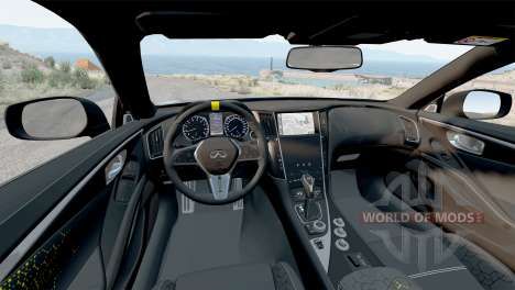 Infiniti Q60 Project Black S (CV37) 2018 für BeamNG Drive