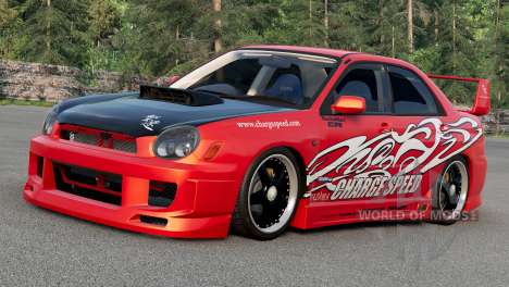 Subaru Impreza WRX STi Prodrive Style (GDB) 2001 für BeamNG Drive