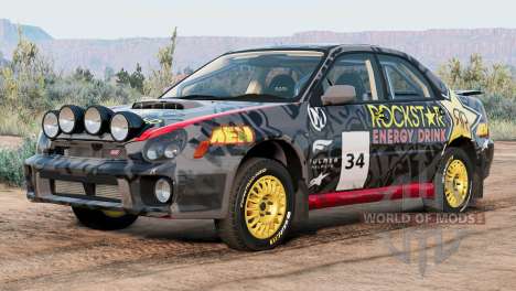 Subaru Impreza WRX STi Prodrive Style (GDB) 2001 für BeamNG Drive