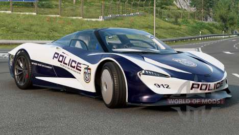 McLaren MSO Speedtail Albert 2021 pour BeamNG Drive