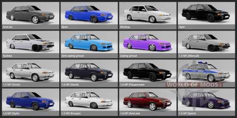 Lada Samara (2115) 2000 pour BeamNG Drive