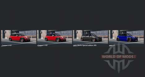 Mini Cooper S (R53) 2001 für BeamNG Drive