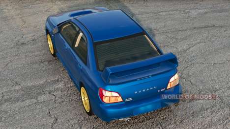 Subaru Impreza WRX STi Prodrive Style (GDB) 2001 für BeamNG Drive