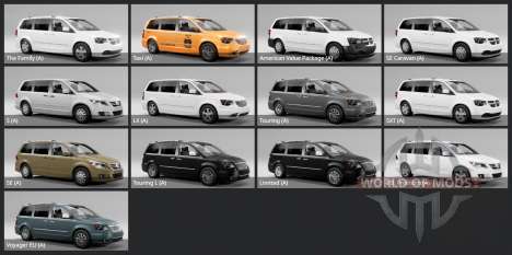 Chrysler Town & Country (RT) 2012 für BeamNG Drive