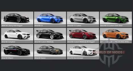 BMW M2 CS (F87) 2020 pour BeamNG Drive