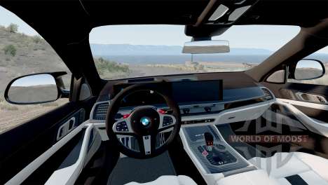 BMW X6 M Competition (F96) 2024 pour BeamNG Drive