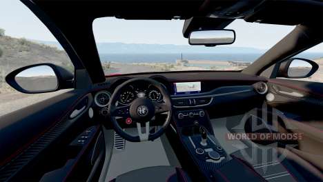 Alfa Romeo Stelvio Quadrifoglio ARR (949) 2019 pour BeamNG Drive