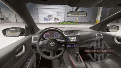 Nissan Sentra Nismo (B17) 2019 für BeamNG Drive