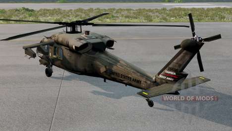 Sikorsky UH-60A Black Hawk 1977 pour BeamNG Drive