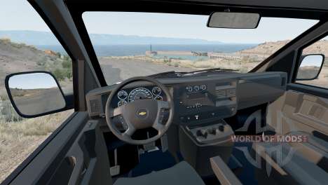 Chevrolet Express 3500 Extended Cargo Van 2022 pour BeamNG Drive