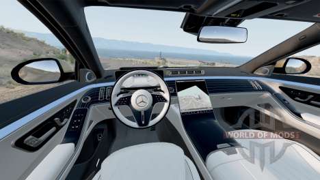 Mercedes-Maybach S 680 4Matic (Z223) 2021 pour BeamNG Drive