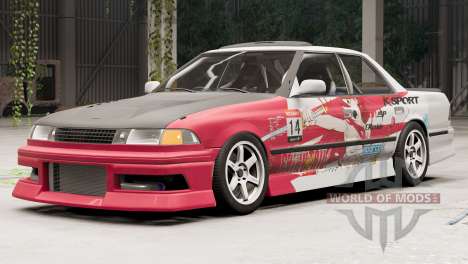 Toyota Mark II GT TwinTurbo (JZX81) 1991 für BeamNG Drive