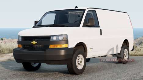 Chevrolet Express 3500 Extended Cargo Van 2022 pour BeamNG Drive