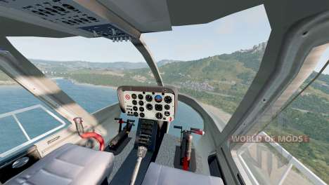 Bell 407 Helicopter pour BeamNG Drive