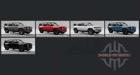 Rivian R1S 2022 pour BeamNG Drive