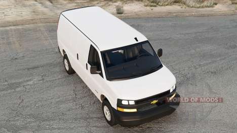 Chevrolet Express 3500 Extended Cargo Van 2022 pour BeamNG Drive
