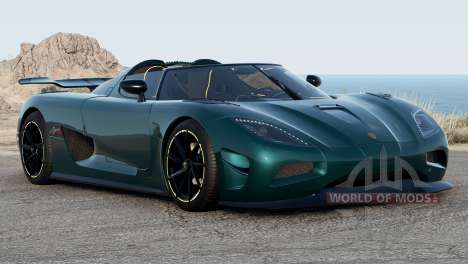 Koenigsegg Agera Final Edition Väder (7160) 2018 pour BeamNG Drive