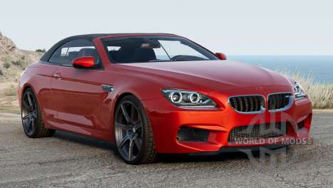 BMW M6 Cabrio (F12) 2013 pour BeamNG Drive