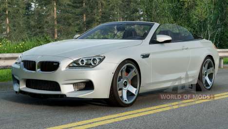 BMW M6 Cabrio (F12) 2013 pour BeamNG Drive