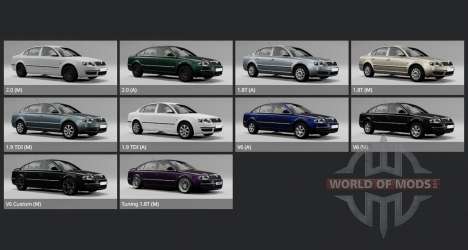 Skoda Superb (3U) 2008 pour BeamNG Drive