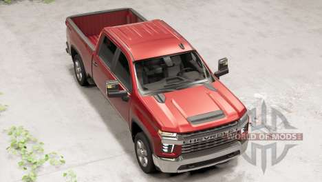 Chevrolet Silverado 2500 HD LTZ Crew Cab 2023 pour BeamNG Drive