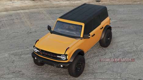 Ford Bronco 4-Door Wildtrak 2021 pour BeamNG Drive