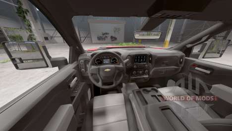 Chevrolet Silverado 2500 HD LTZ Crew Cab 2023 pour BeamNG Drive