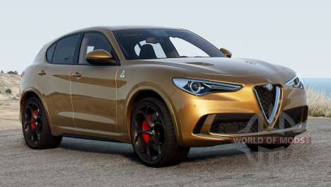 Alfa Romeo Stelvio Quadrifoglio ARR (949) 2019 pour BeamNG Drive