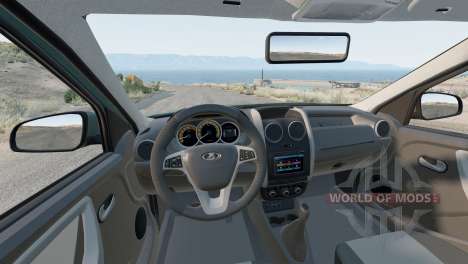 Lada Largus Cross (R90) 2021 für BeamNG Drive