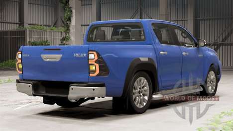 Toyota Hilux Double Cab 2022 pour BeamNG Drive