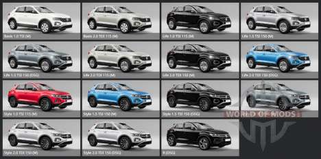 Volkswagen T-Roc 2024 pour BeamNG Drive