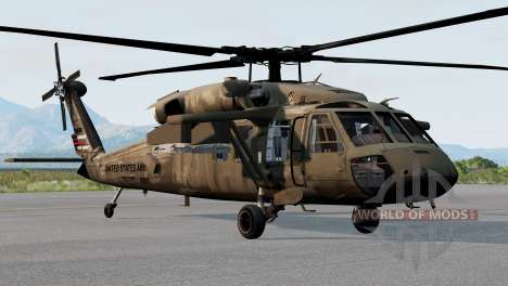 Sikorsky UH-60A Black Hawk 1977 pour BeamNG Drive