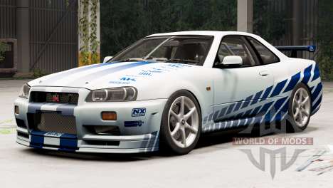 MineIs GT-R N1 (R34) 2002 pour BeamNG Drive