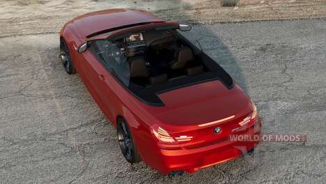 BMW M6 Cabrio (F12) 2013 pour BeamNG Drive