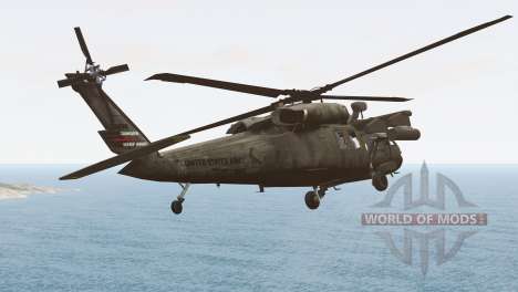 Sikorsky UH-60A Black Hawk 1977 pour BeamNG Drive
