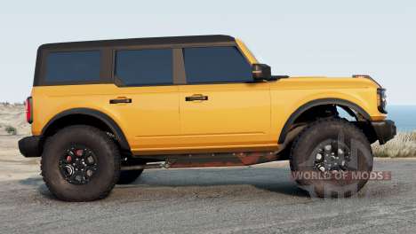 Ford Bronco 4-Door Wildtrak 2021 pour BeamNG Drive
