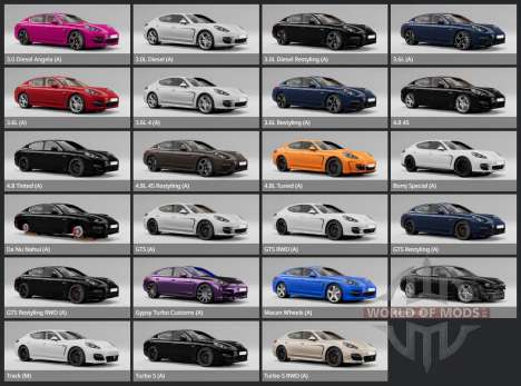 Porsche Panamera Turbo S (970) 2011 für BeamNG Drive