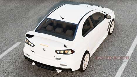 Mitsubishi Lancer Evolution X Final (CZ4A) 2015 für BeamNG Drive