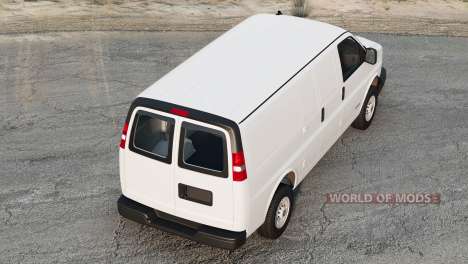 Chevrolet Express 3500 Extended Cargo Van 2022 pour BeamNG Drive