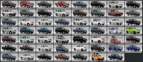 UAZ Patriot Prestige (3163-385-03) 2018 pour BeamNG Drive