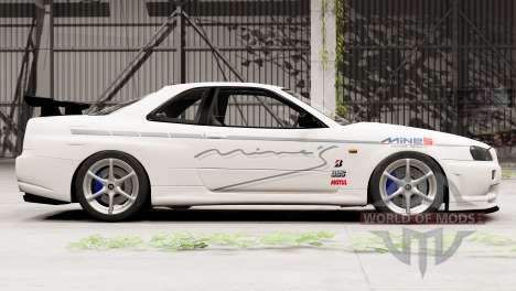MineIs GT-R N1 (R34) 2002 pour BeamNG Drive