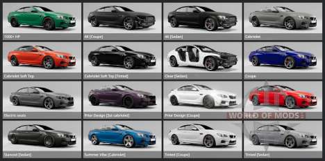 BMW M6 Cabrio (F12) 2013 pour BeamNG Drive