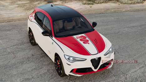 Alfa Romeo Stelvio Quadrifoglio ARR (949) 2019 pour BeamNG Drive