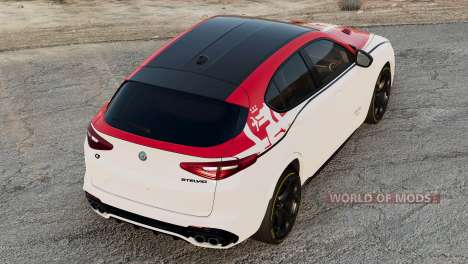 Alfa Romeo Stelvio Quadrifoglio ARR (949) 2019 pour BeamNG Drive
